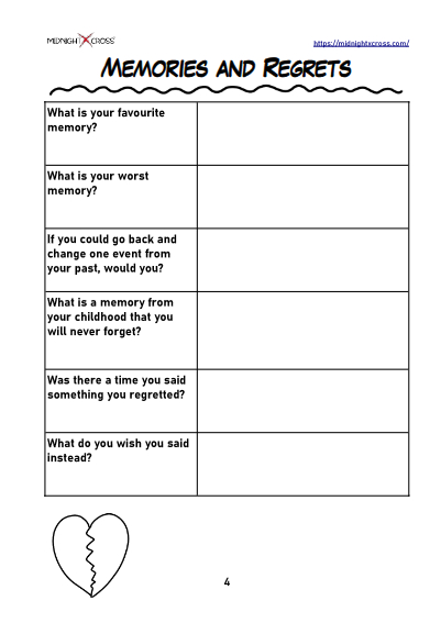 Character Interview Worksheet Preview 4